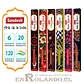 Pack de 6 Paquetes - Incienso Sandesh Surtido - 120 Varas  - Miniatura 2