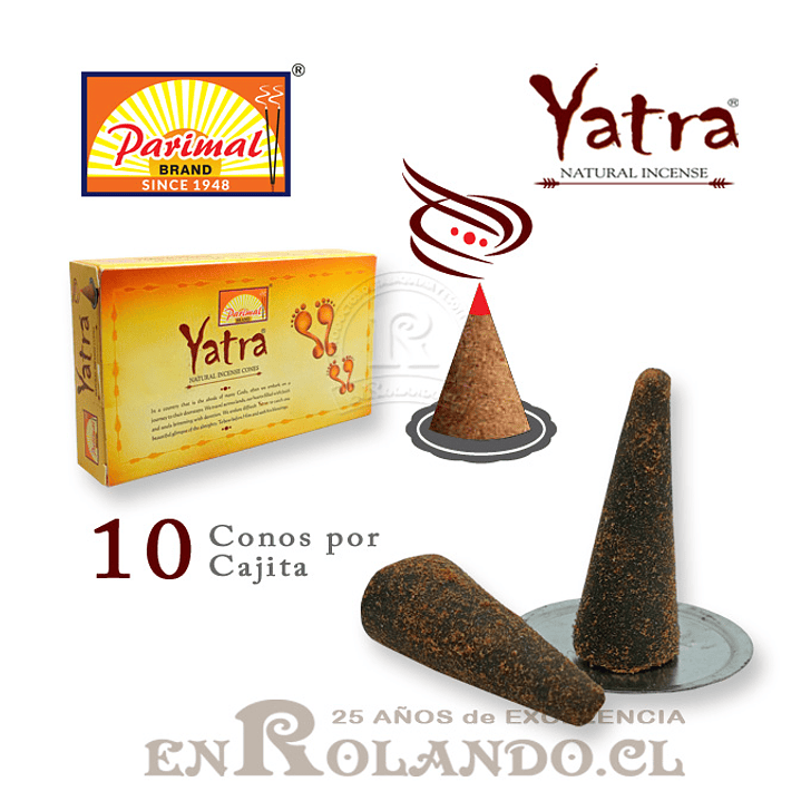 Caja de 10 Conos Yatra Parimal ($1.890 x Mayor) 2