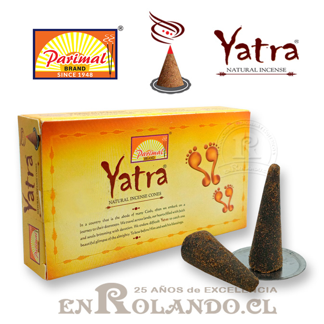 Caja de 10 Conos Yatra Parimal ($1.890 x Mayor) 1