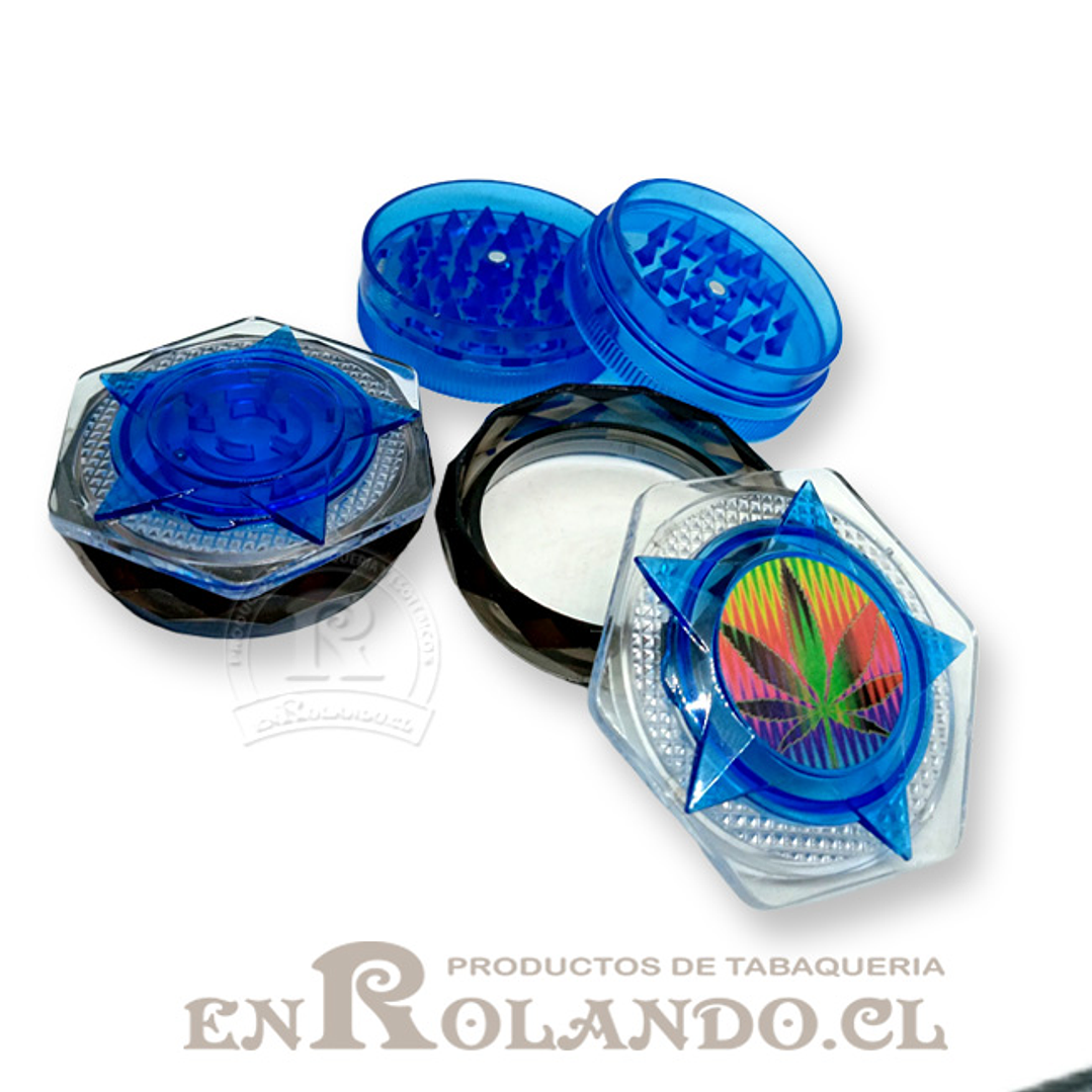 Moledor Acrílico Estrella - 3 Pisos ($1.690 x Mayor) 4