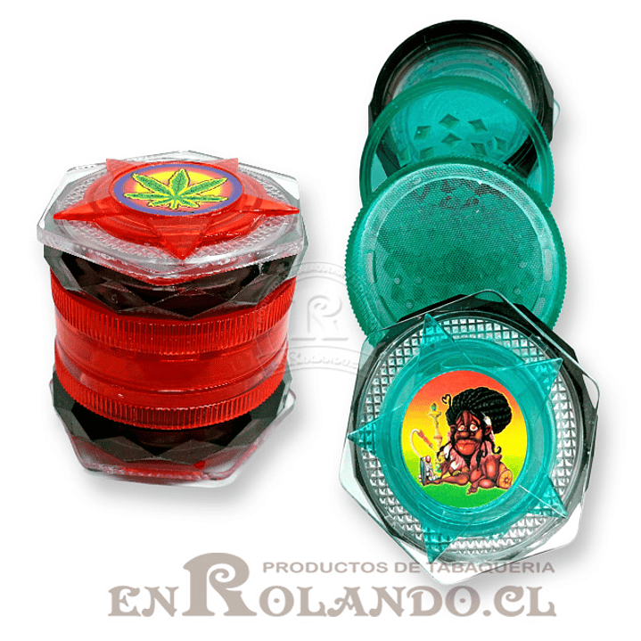 Moledor Acrílico Estrella - 3 Pisos ($1.690 x Mayor) 1