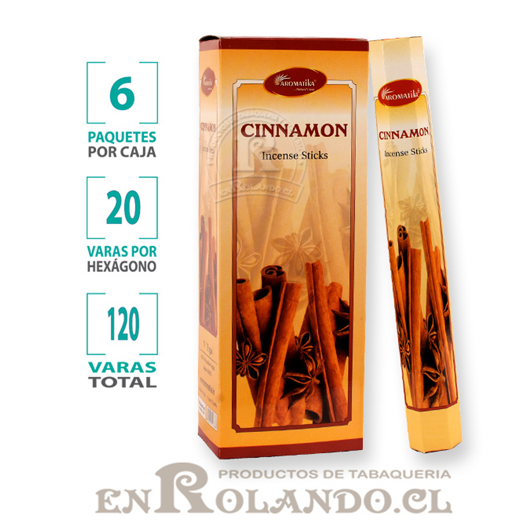 Incienso Aromatika Canela - 120 varas 1