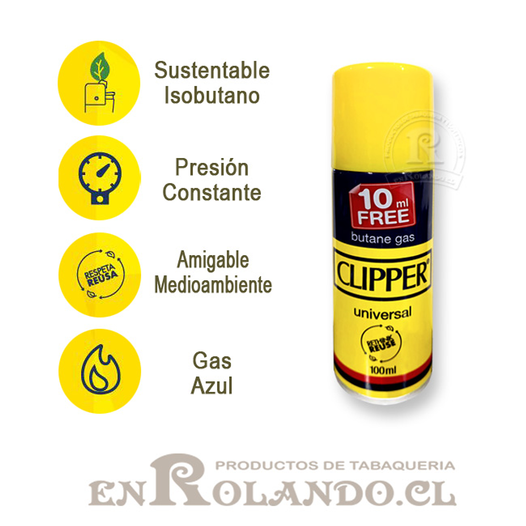 Gas Clipper Azul Universal - 100 ml ($1.990 x Mayor) 1