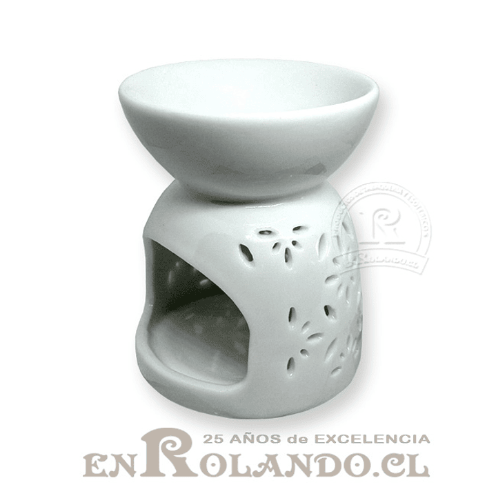 Difusor Cerámica Blanco Calado ($1.990 x Mayor) 3