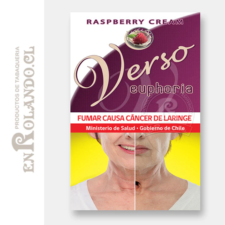 Tabaco Verso Euphoria Crema de Frambuesa ($5.490 x Mayor) 1