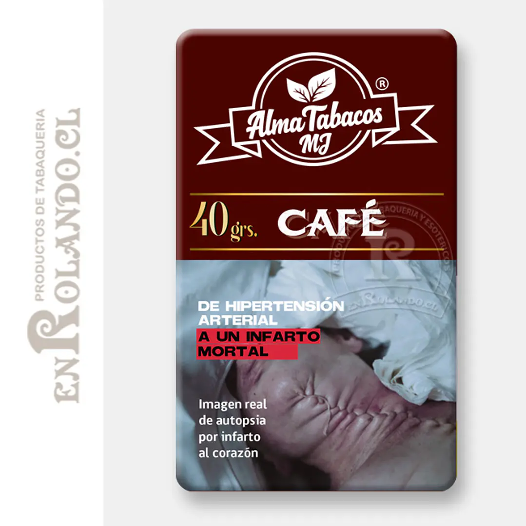 Tabaco Alma Café 40 Gr. ($2.990 x Mayor)  1