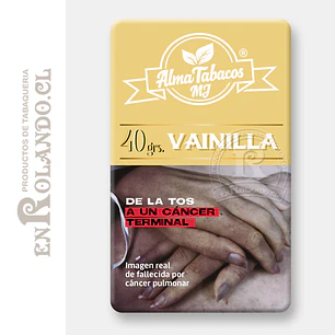 Tabaco Alma Vainilla 40 Gr. ($2.990 x Mayor) 