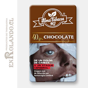 Tabaco Alma Chocolate 40 Gr. ($2.990 x Mayor) 