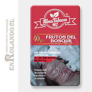 Tabaco Alma Frutos del Bosque 40 Gr. ($2.990 x Mayor) 