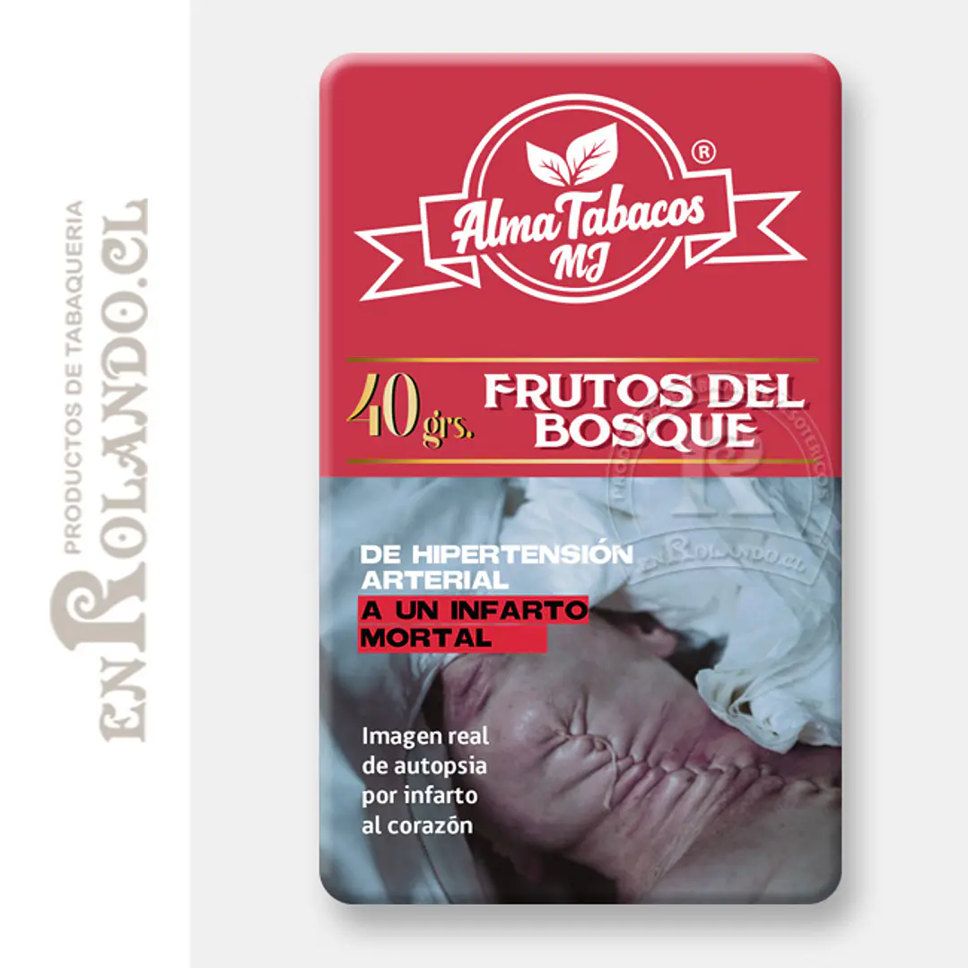 Tabaco Alma Frutos del Bosque 40 Gr. ($2.990 x Mayor)  1