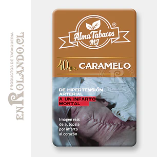 Tabaco Alma Caramelo 40 Gr. ($2.990 x Mayor) 
