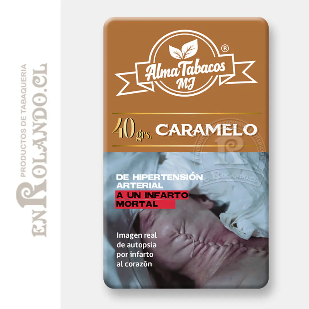 Tabaco Alma Caramelo 40 Gr. ($2.990 x Mayor)  1
