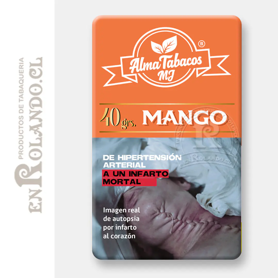 Tabaco Alma Mango 40 Gr. ($2.990 x Mayor)  1