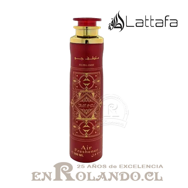 Lattafa Aromatizador Badee Al Oud Sublime 300 ml ($3.990 x Mayor) 1