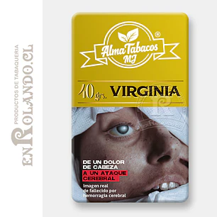 Tabaco Alma Virginia 40 Gr. ($2.990 x Mayor) 