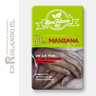 Tabaco Alma Manzana  40 Gr. ($2.990 x Mayor) 