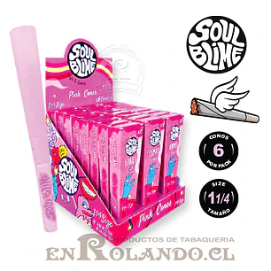 Set 6 Conos Preenrrolados Soulblime ($990 x Mayor) 