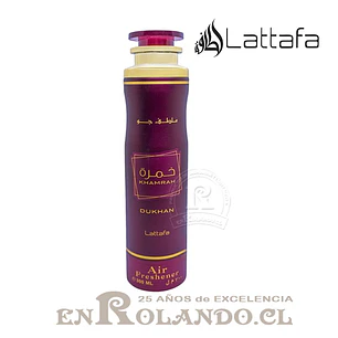 Lattafa Aromatizador Khamrah Dukhan 300 ml ($3.990 x Mayor) 