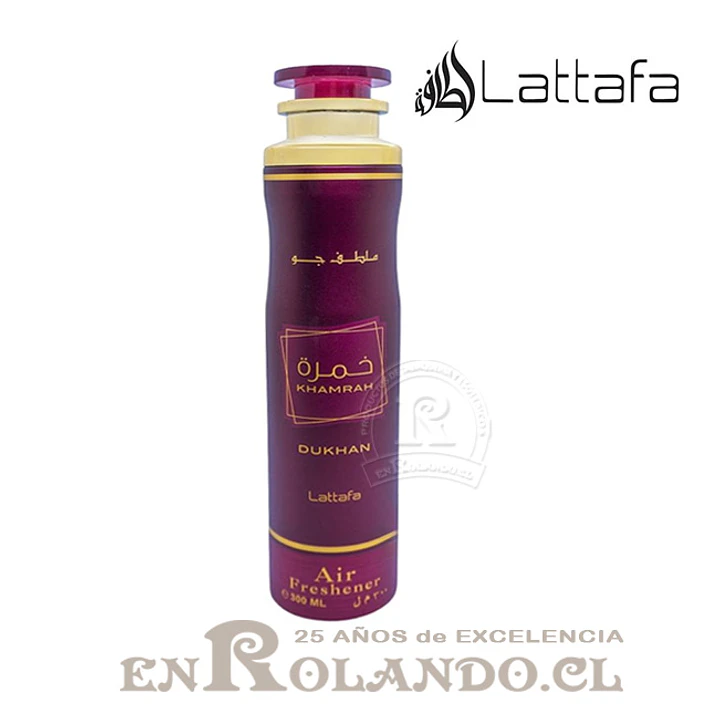 Lattafa Aromatizador Khamrah Dukhan 300 ml ($3.990 x Mayor)  1