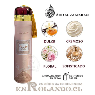 Ard Al Zaafaran Aromatizador Heibah 300 ml ($3.990 x Mayor)