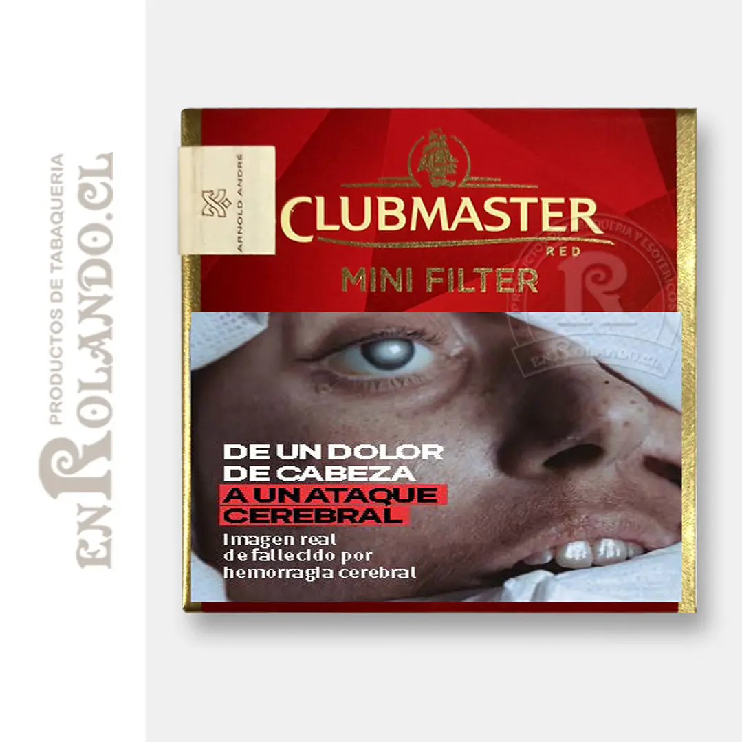 Purito Clubmaster Mini Filter Red 20 uds ($10.990 x Mayor)  1