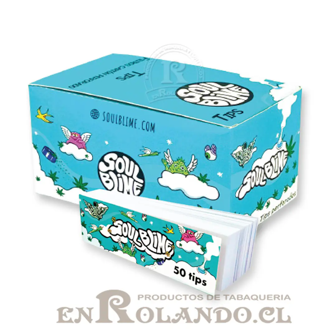 Boquillas (Tips) Soulblime Celeste - Display  1