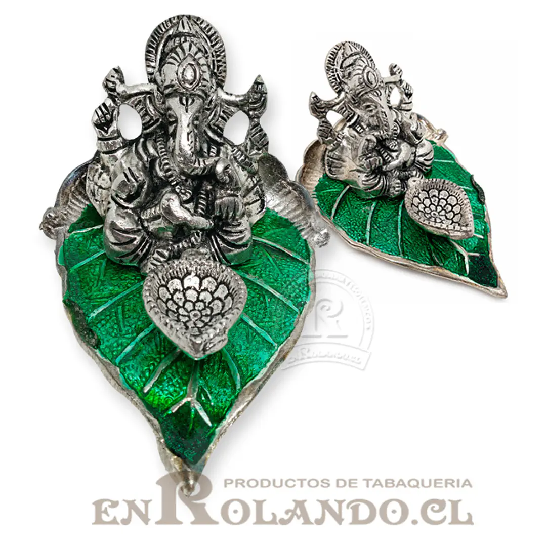 Lámpara de Aceite (Diya) #Ganesha Esmaltado ($4.990 x Mayor)  1
