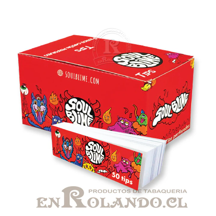 Boquillas (Tips) Soulblime Rojo - Display 1