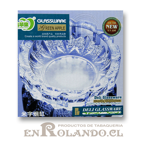 Cenicero Cristal ($1.990 x Mayor)