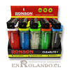 Encendedor Ronson Clearlite - Display