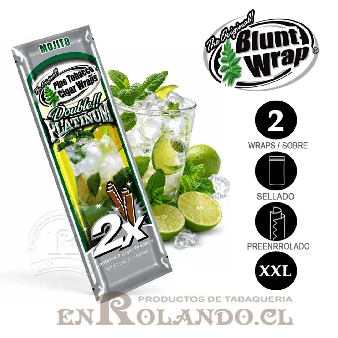 Blunt Wrap Platinum Mojito ($500 x Mayor) 1