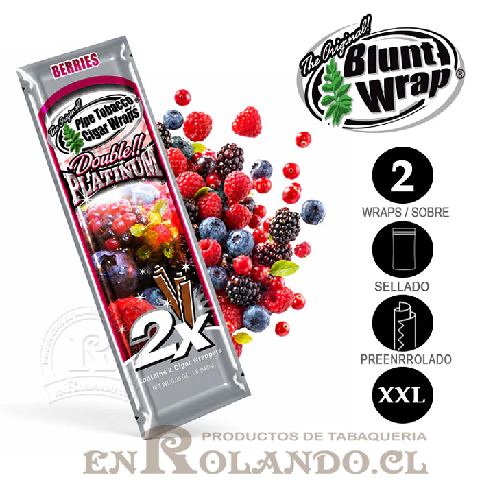 Blunt Wrap Platinum Berries  ($500 x Mayor) 1