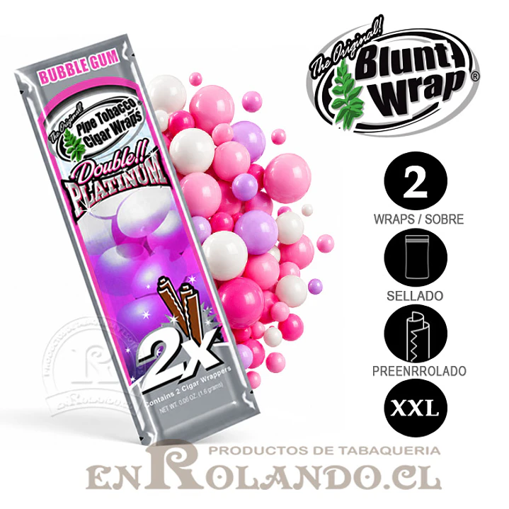 Blunt Wrap Platinum Bubble Gum  ($500 x Mayor) 1