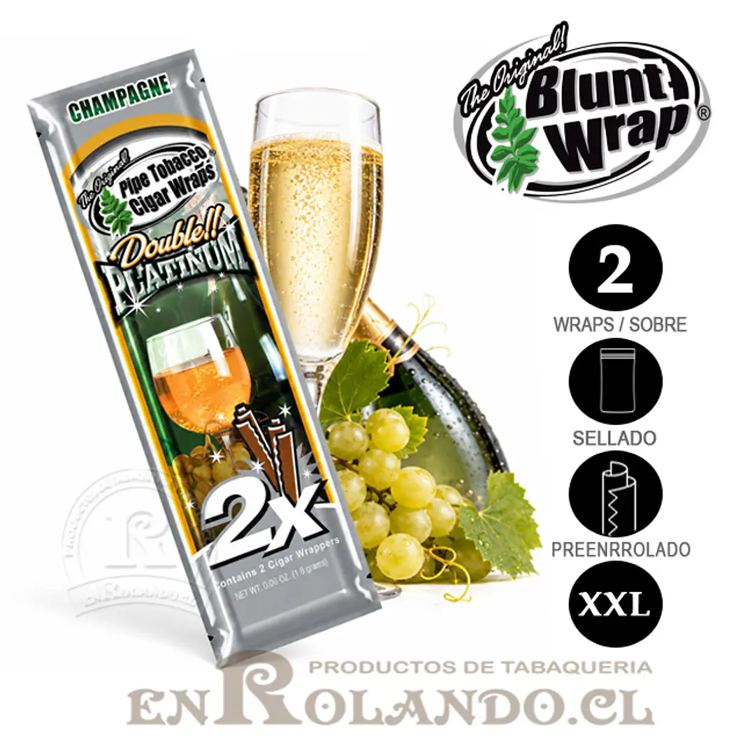 Blunt Wrap Platinum Champagne ($500 x Mayor) 1