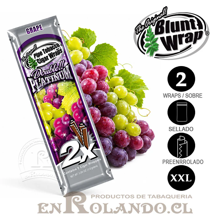 Blunt Wrap Platinum Grape ($500 x Mayor) 1