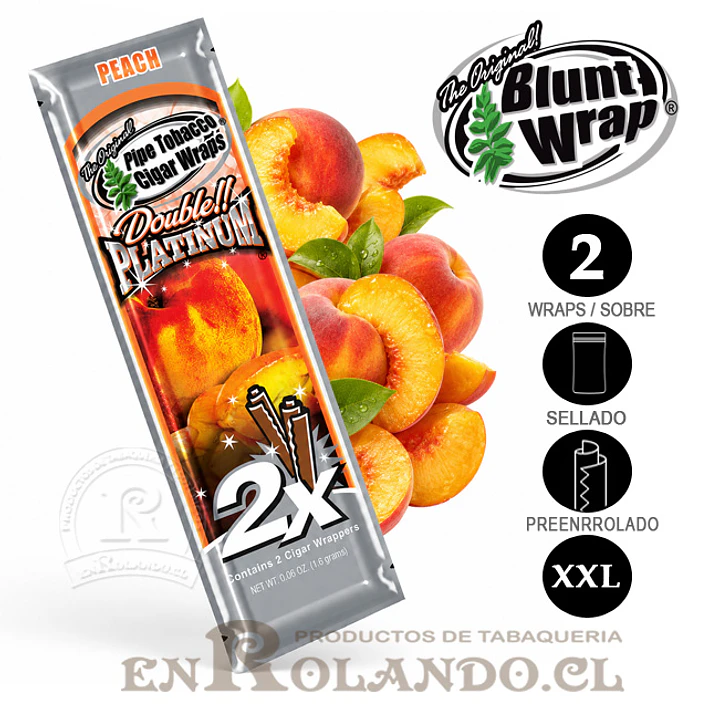 Blunt Wrap Platinum Peach ($500 x Mayor) 1