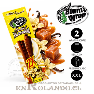 Blunt Wrap Platinum Vainilla Caramelo ($500 x Mayor)