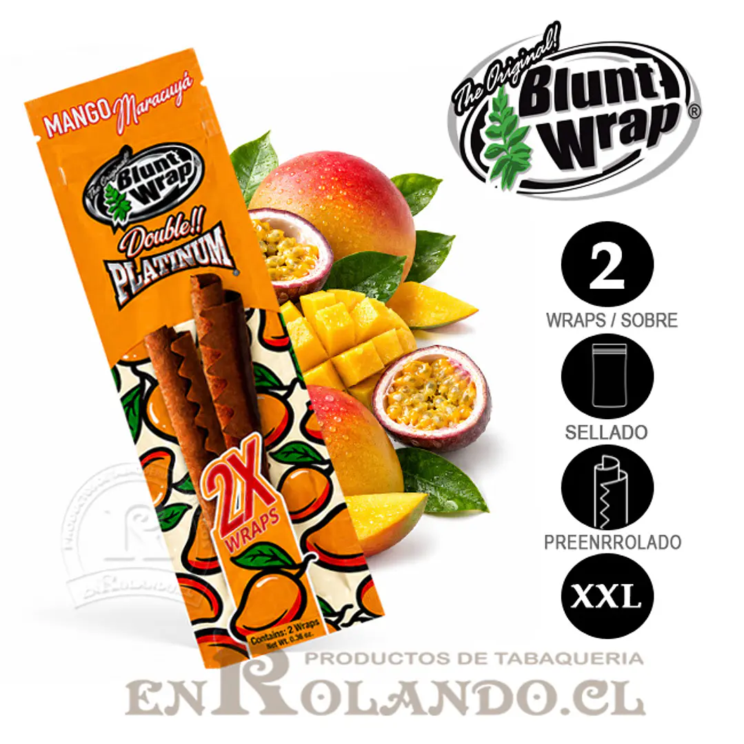 Blunt Wrap Platinum Mango Maracuya ($500 x Mayor) 1