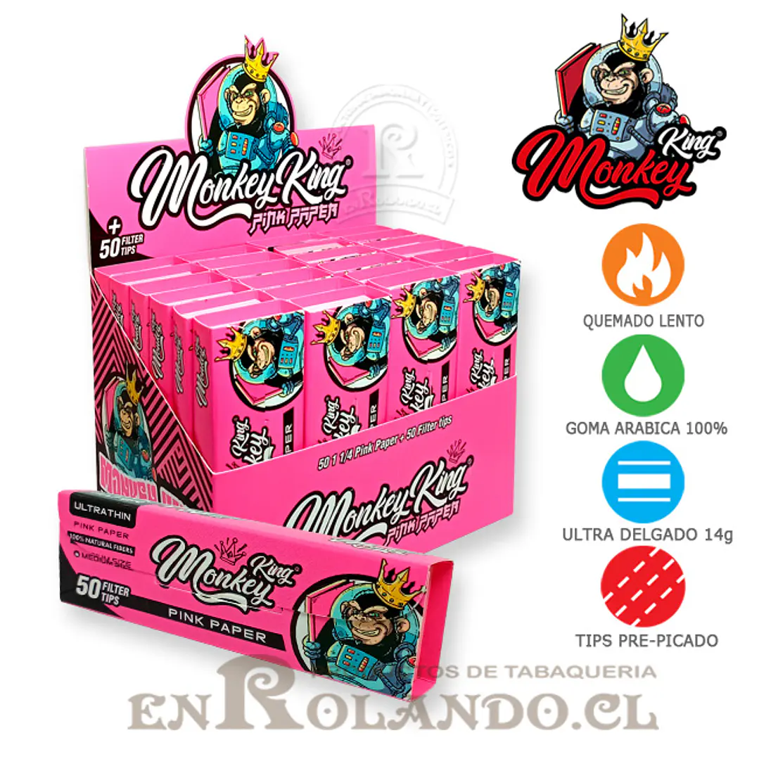 Combipack Monkey King Pink 1 1/4 - Display 1