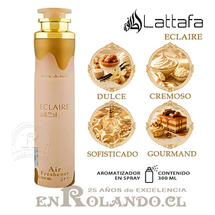 Lattafa Aromatizador Eclaire 300 ml ($3.990 x Mayor) 