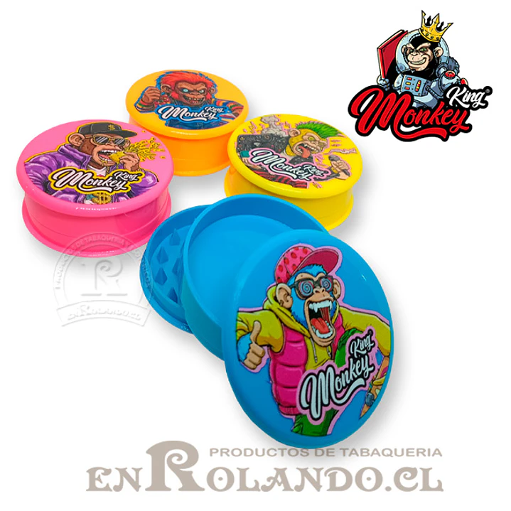 Moledor Acrilico Monkey King - 3 pisos ($1.490 x Mayor) 2