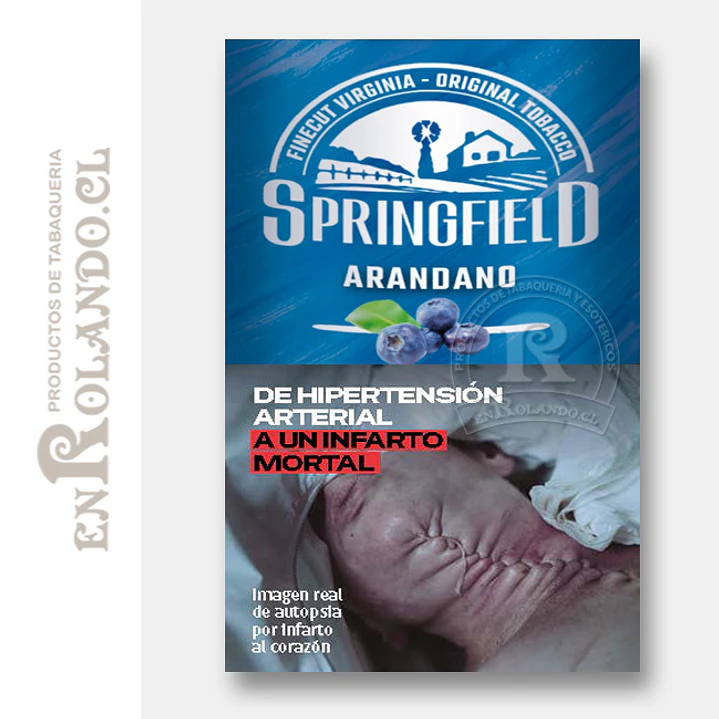Tabaco Springfield Arándano ($4.490 x Mayor) 1