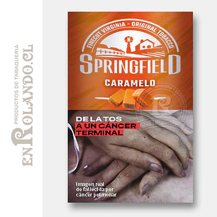 Tabaco Springfield Caramelo ($4.490 x Mayor)