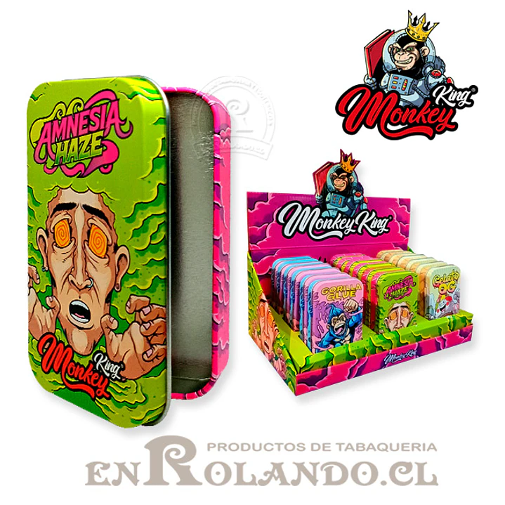 Caja Metálica Monkey King #Mtingen ($1.690 x Mayor) 1