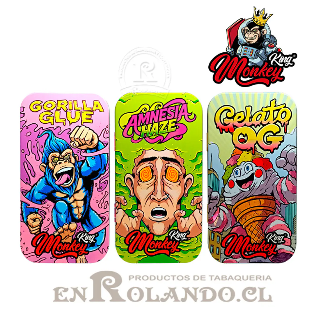 Caja Metálica Monkey King #Mtingen ($1.690 x Mayor) 2