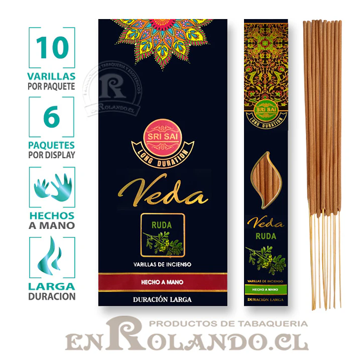 Incienso Premium Sri Sai Veda Ruda 1