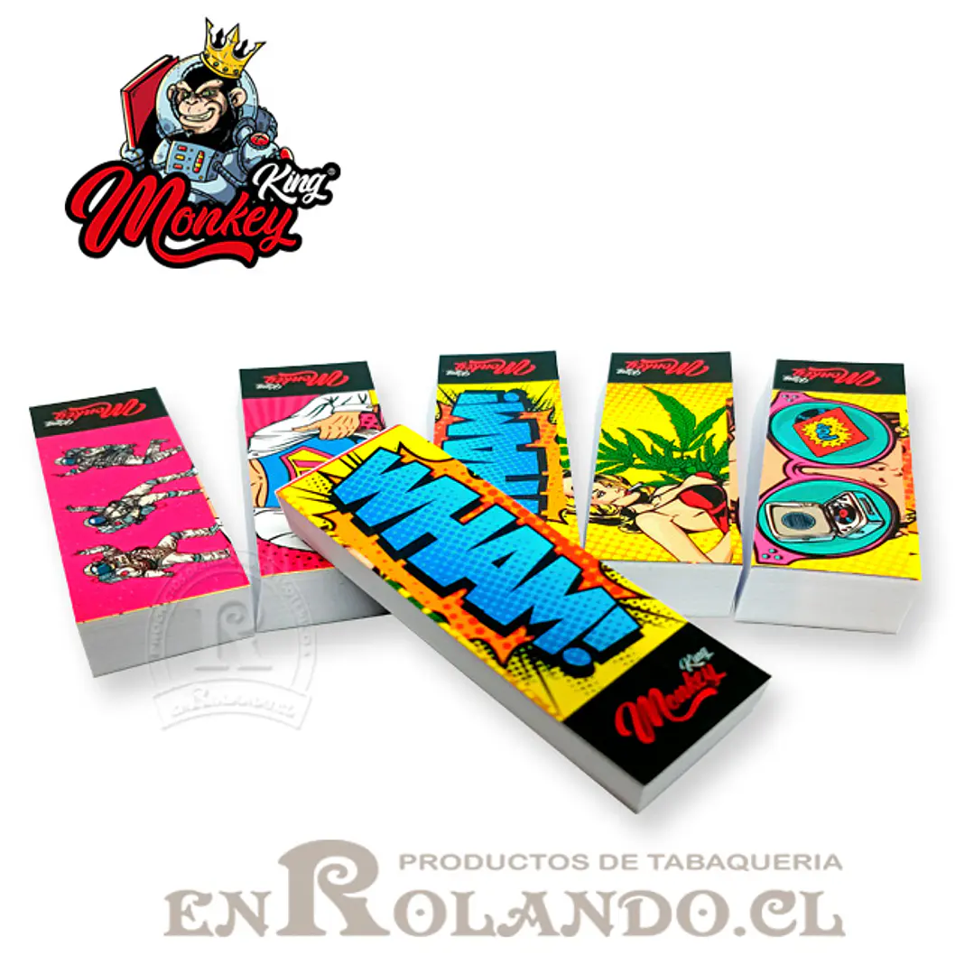 Boquillas (Tips) Monkey King White - Display 50 Uds 3