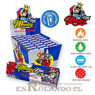 Combipack Monkey King Monkey Energy - King Size - Display