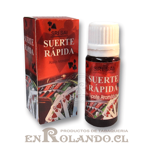 Esencia Aromática "Suerte Rápida" ($790 x Mayor)