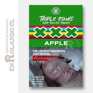 Tabaco Triple Equis XXX Apple ($3.990 x Mayor)